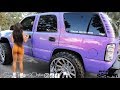 Tahoe squatting hard, Bentley, Buick, Corvette, Charger,donks and more on rims in HD