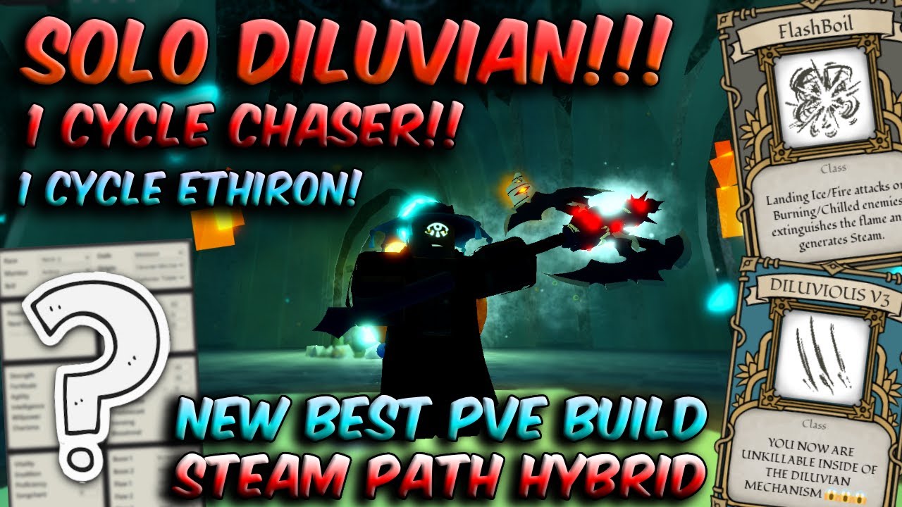 Этот PvE-билд с лёгкостью справится со ВСЕМ...🤯 "DILUVIOUS V3" | Deepwoken