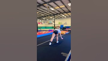 Front Tuck Stepout, to Full! 😎🎥✨ Cheer Tumbling! 🚀