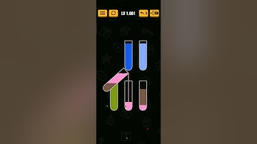 water sort puzzle level 1061