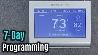 Honeywell Home RTH9585WF | 7-Day Programming Schedule | Digtal WiFi Thermostat