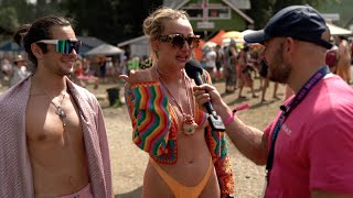 Asking Festival Couples If Taking Drugs Together Helped Their Relationship | Shambhala 2023