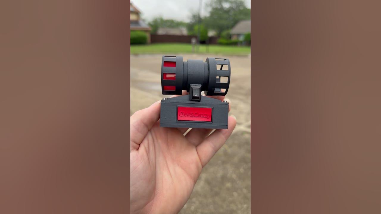 Worlds smallest tornado siren