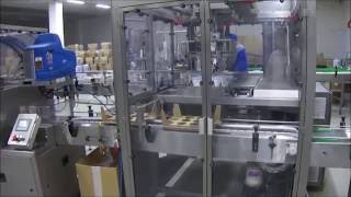 Packaging line for Dairy cups