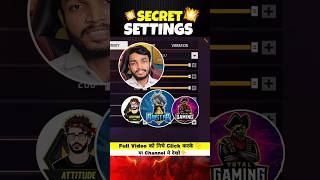 Secret Setting To Copy Raistar & Youtubers Sensitivity 😱 || OB52 New Settings || Free Fire