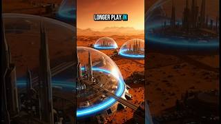 Kids Playing on Mars 🌌 | Future Life Under Domes | Sci-Fi Shorts#shorts #shortsfeed #space #universe