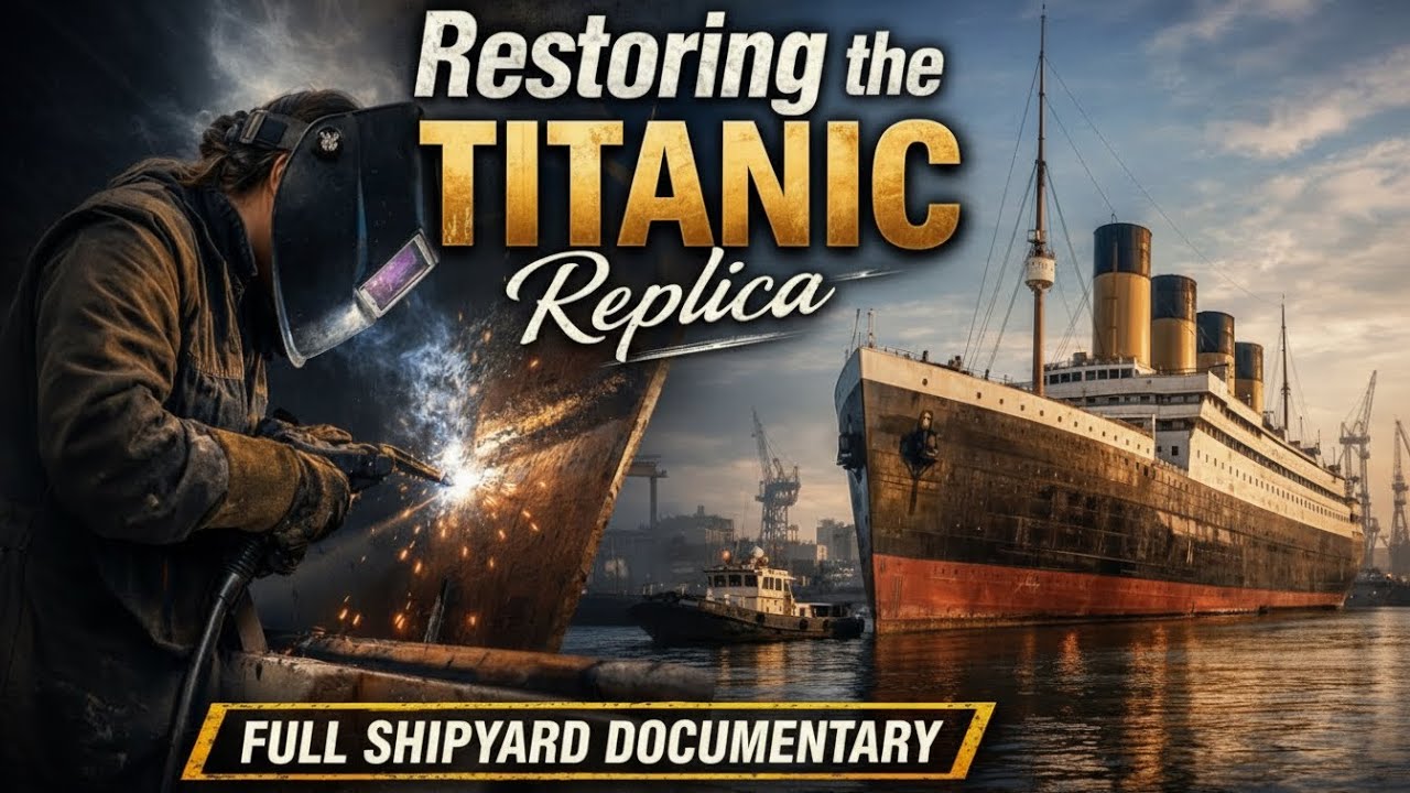 Restoring the Titanic Replica — A Full Shipyard Documentary