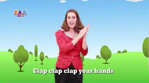 Clap your hands together l English rhymes for kids