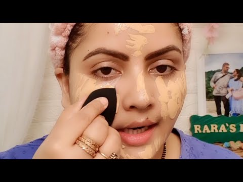 How to use beauty blender for flawless face base | RARA|ब्यूटीब्लेंडर इस्तेमाल करनेका सबसे सही तरीका