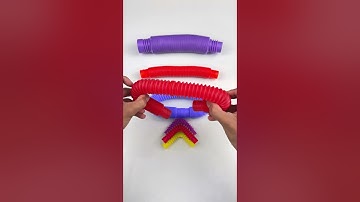 Creating Style Crunchy POPA-ASMR #diy #satisfyingvideos #relaxing #oddasmr #insideout #poptubesounds