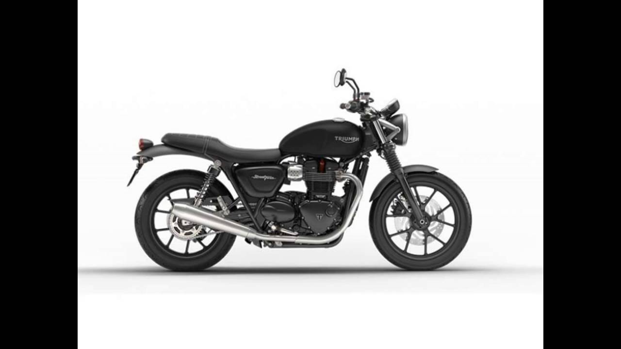 2016 Triumph Street Twin Matte Black Youtube