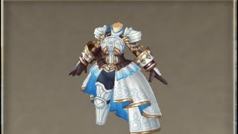 Tree Of Savior Lofty Snow Knight Costume one of the best costume IMC make
