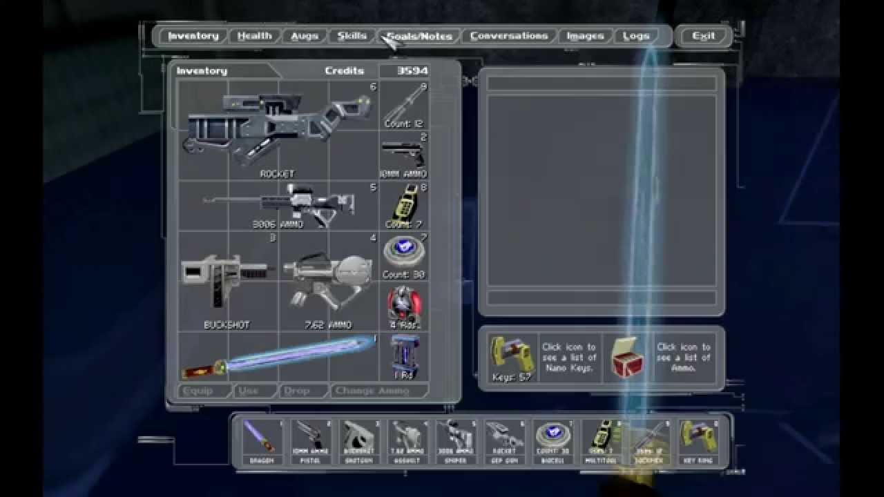Deusex Rifle DeusEx Part47 - YouTube