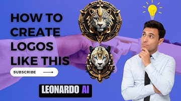 How to create a youtube channel logo with leonardo ai