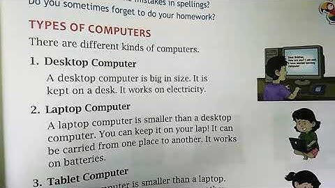 2nd Computer Chapter 1 Computer- the smart machine (Part 3)