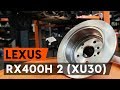 Как заменить задние тормозные диски на LEXUS RX400h 2 (XU30) [ВИДЕОУРОК AUTODOC]