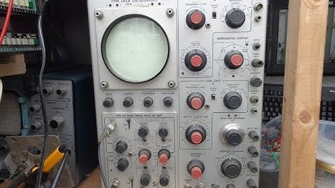 Tektronix 585A Fault - Another One.