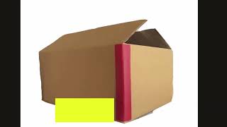 Large Corrugated Packing Boxes_Size: 18 X 12 X 12 Inch- 5ply - Heavy Duty with Reinforced Edges(RED)
