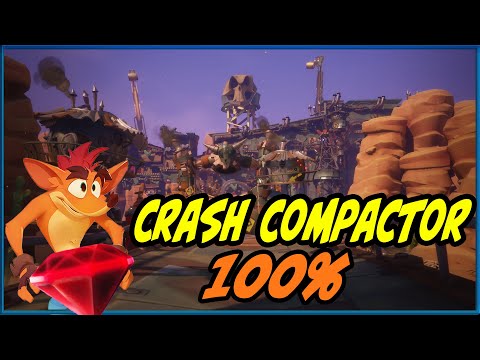 Crash Bandicoot 4 - Crash Compactor 100% - All Gems and Box Locations Walkthrough