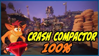 Crash Bandicoot 4 - Crash Compactor 100% - All Gems and Box Locations Walkthrough