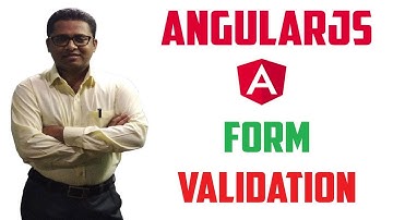 Form Validation in AngularJS
