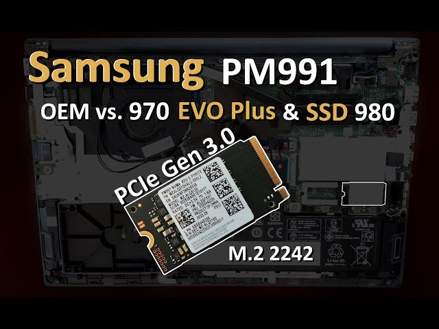 Samsung PM991 - Tiny OEM drive with lightweight performance - YouTube