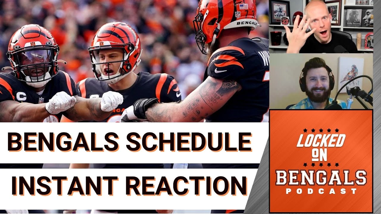 Cincinnati Bengals 2022 Regular Season Schedule