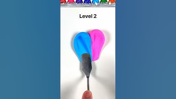 Guess the final color (increasing difficulty) #colormixing #guessthecolor #mixingthings