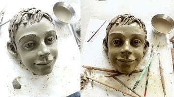 Face MODELING | Human Face Video Series | Part - 4 | Clay Modeling Tutorial - Face | By Shashi Paul
