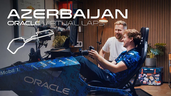 F1 Sim Racing Champion Does a Lap Around Baku! | Oracle Virtual Laps thumbnail