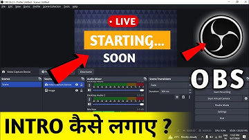 How To Add Intro And Outro In OBS Studio | OBS Live Stream Starting Soon | OBS Live Stream Tutorial