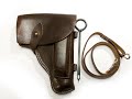 USSR Soviet Russian Red Army Makarov pistol belt holster cleaning rod & lanyard