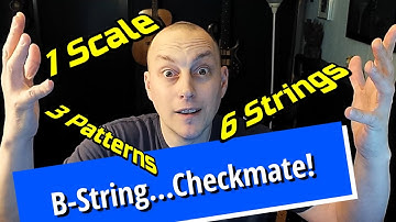 3 Major Scale Patterns to Master the B-String | Guitar Scales Made Easy