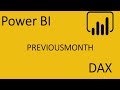 Power BI.DAX.PREVIOUSMONTH.Как сравнить текущий месяц с предыдущим.