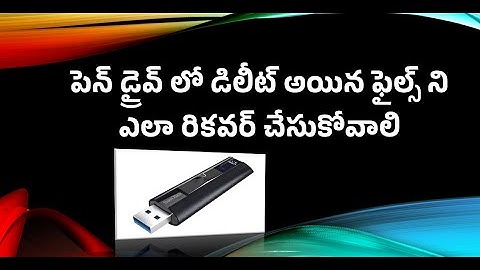 How to Recover Permanently Deleted Files from a Pen Drive using TestDisk (Step-by-Step Tutorial)