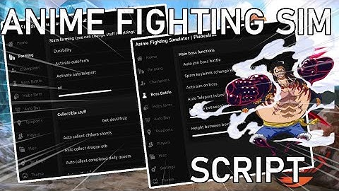 [UPDATED] Anime Fighting Simulator Script Hack GUI | Give Champions | Auto Farm | *PASTEBIN 2021*