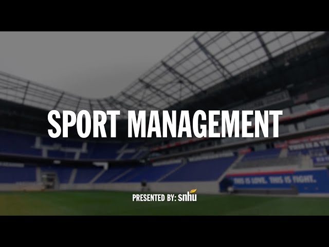 What is Sport Management?