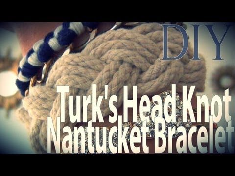 DIY Fashion ♥ Turk&rsquo;s Head Knot Nantucket Bracelet