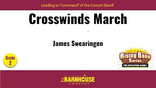 Crosswinds March - James Swearingen (with Score)