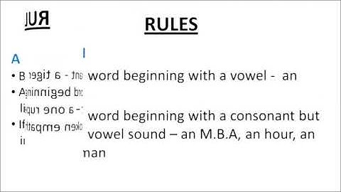 Uses of Article Part   1