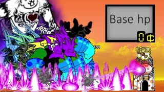 the battle cats but i use enemies (Base HP)