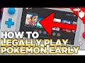 How to LEGALLY Play Pokemon Sword and Shield EARLY!