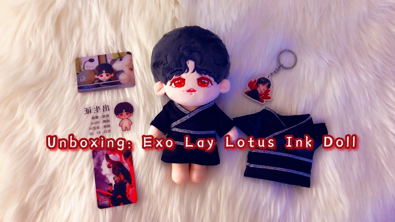 Unboxing: Exo (엑소) Lay (레이) Zhang Yixing (张艺兴) Lotus Ink