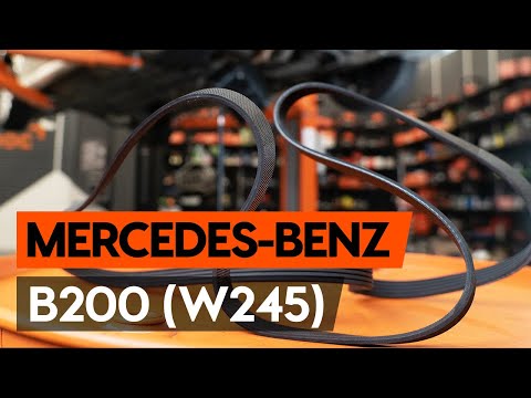 Kako zamenjati mikro jermen na MERCEDES-BENZ B200 (W245) [VODIČ AUTODOC]