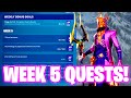 How To Complete Week 5 Quests in Fortnite - All Week 5 Challenges Fortnite Chapter 5 Season 2