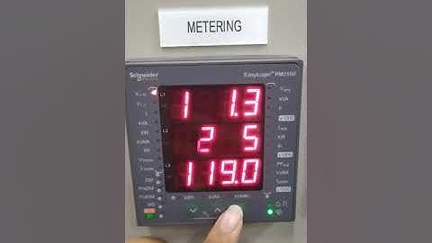 cara setting metring pm2100