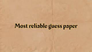 English guess paper for Federal 1st year students😩💌|exam tips💗.