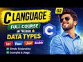 C DataTypes Explained in Telugu 🔥 | Beginner Friendly | Part 02 @CodeWithAbzal