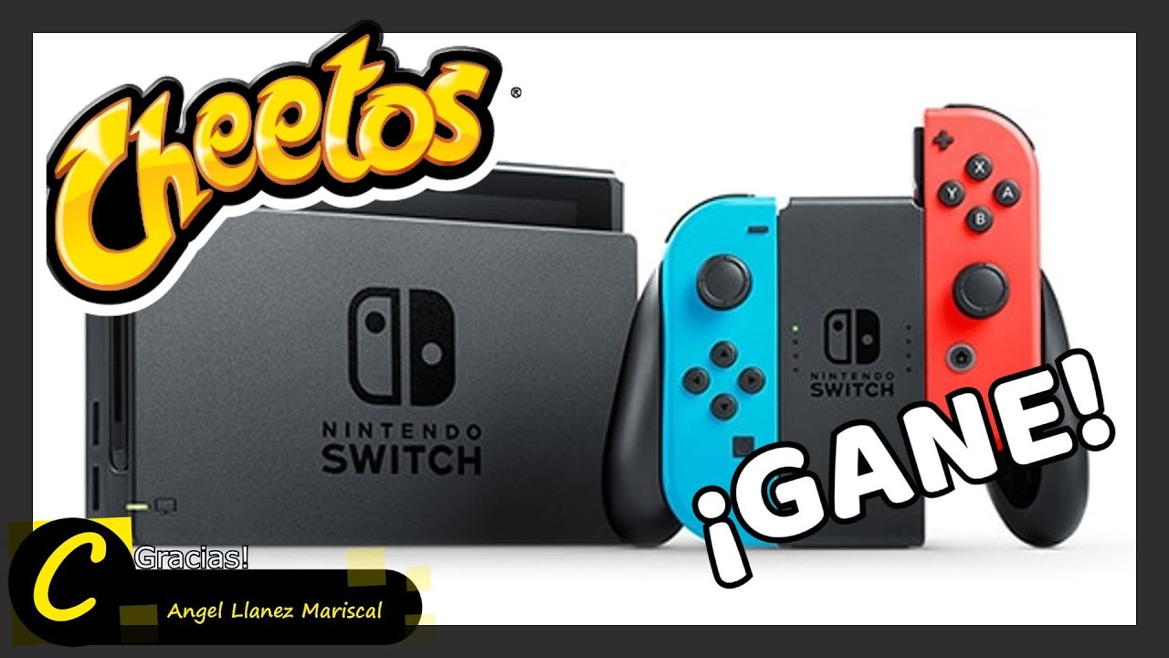 Ganamos una Nintendo Switch con Cheetos dedos de queso | C-de Colecciones - YouTube