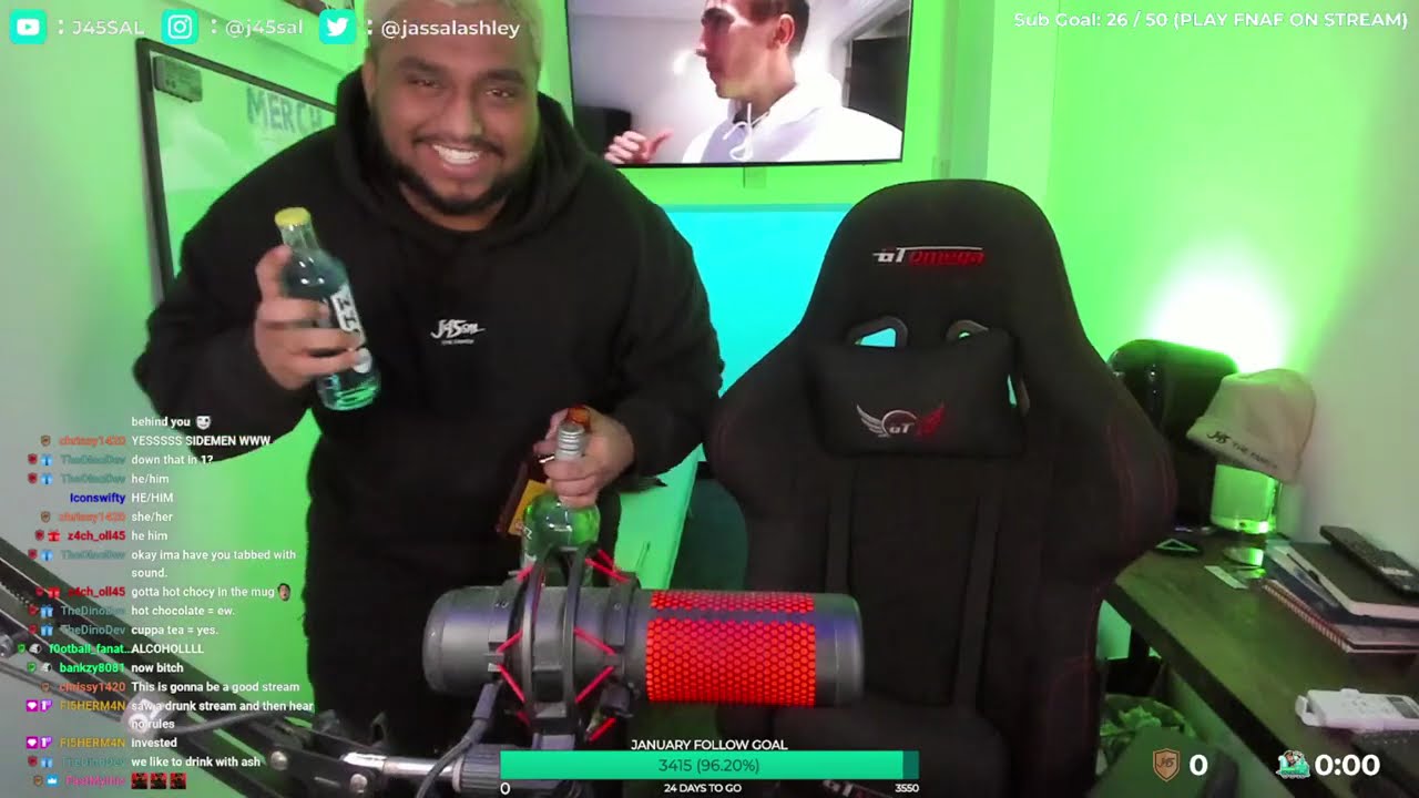 J45SAL does a drunk stream... - 07.01.22